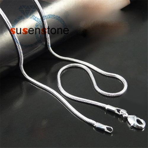 Silver Snake Chain Necklace