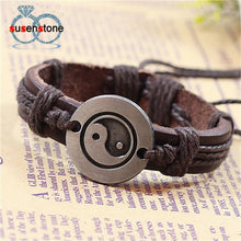 Load image into Gallery viewer, Vintage Tai Chi Ying Yang Bracelet