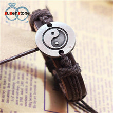 Load image into Gallery viewer, Vintage Tai Chi Ying Yang Bracelet