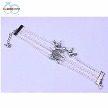 Load image into Gallery viewer, Multilayer Pigeon Leather Adjustable Bracelet