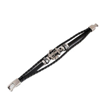 Load image into Gallery viewer, Anchor Leather Bracelet