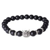 Top Natural White Howlite Stone Lucky Bracelet