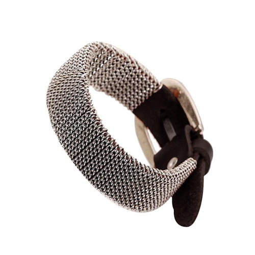 Retro Alloy Bracelet Black